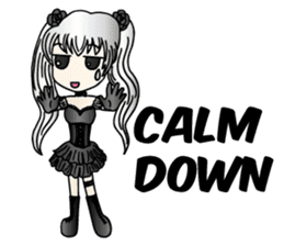 Gothic Lolita Mizzy sticker #7042954