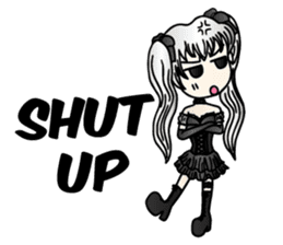 Gothic Lolita Mizzy sticker #7042957