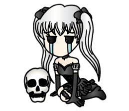 Gothic Lolita Mizzy sticker #7042961