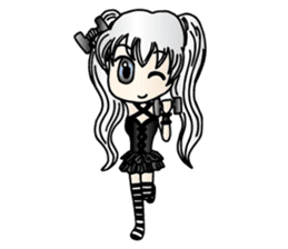 Gothic Lolita Mizzy sticker #7042966