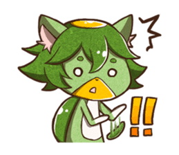 Grilled Fish for Cats (Devil cats) sticker #7043176