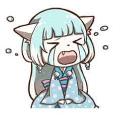 Grilled Fish for Cats (Devil cats) sticker #7043190