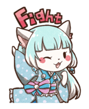 Grilled Fish for Cats (Devil cats) sticker #7043195