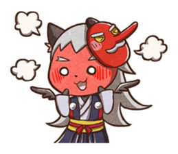 Grilled Fish for Cats (Devil cats) sticker #7043201