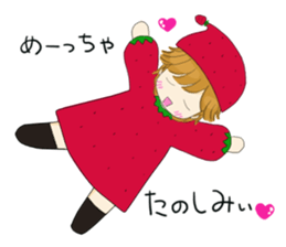 Strawberry of the country Fairy 4 sticker #7043410
