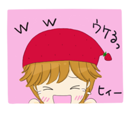 Strawberry of the country Fairy 4 sticker #7043414