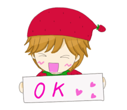 Strawberry of the country Fairy 4 sticker #7043417