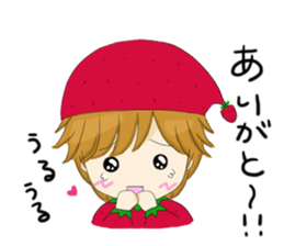 Strawberry of the country Fairy 4 sticker #7043418