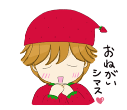 Strawberry of the country Fairy 4 sticker #7043420