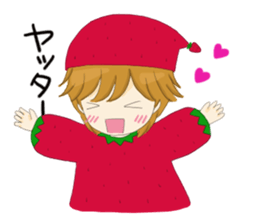 Strawberry of the country Fairy 4 sticker #7043423
