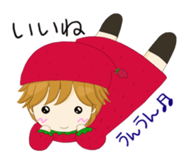 Strawberry of the country Fairy 4 sticker #7043425