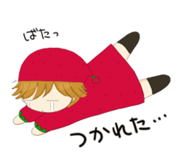 Strawberry of the country Fairy 4 sticker #7043426