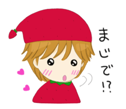 Strawberry of the country Fairy 4 sticker #7043431