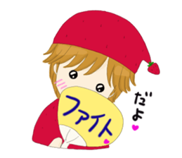Strawberry of the country Fairy 4 sticker #7043435