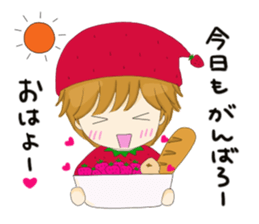 Strawberry of the country Fairy 4 sticker #7043436