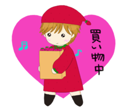 Strawberry of the country Fairy 4 sticker #7043438