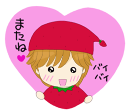 Strawberry of the country Fairy 4 sticker #7043447