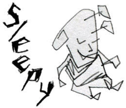 (E)Warm ,Fuzzy,Wacky, Cute,  it  is  Gi. sticker #7043448