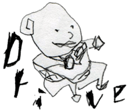 (E)Warm ,Fuzzy,Wacky, Cute,  it  is  Gi. sticker #7043451