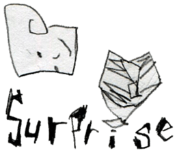 (E)Warm ,Fuzzy,Wacky, Cute,  it  is  Gi. sticker #7043454