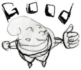 (E)Warm ,Fuzzy,Wacky, Cute,  it  is  Gi. sticker #7043456