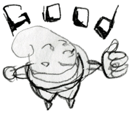 (E)Warm ,Fuzzy,Wacky, Cute, it is Gi. sticker #7043456