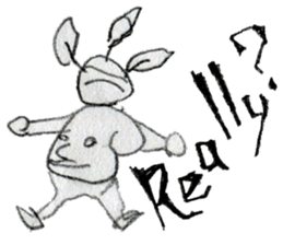 (E)Warm ,Fuzzy,Wacky, Cute,  it  is  Gi. sticker #7043460