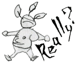 (E)Warm ,Fuzzy,Wacky, Cute, it is Gi. sticker #7043460