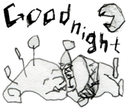 (E)Warm ,Fuzzy,Wacky, Cute,  it  is  Gi. sticker #7043461