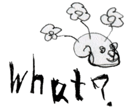 (E)Warm ,Fuzzy,Wacky, Cute,  it  is  Gi. sticker #7043463