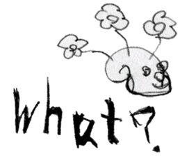 (E)Warm ,Fuzzy,Wacky, Cute, it is Gi. sticker #7043463