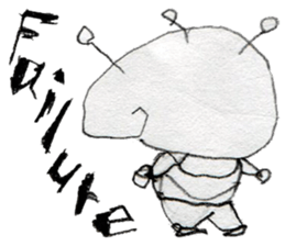 (E)Warm ,Fuzzy,Wacky, Cute,  it  is  Gi. sticker #7043468