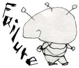 (E)Warm ,Fuzzy,Wacky, Cute, it is Gi. sticker #7043468