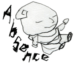 (E)Warm ,Fuzzy,Wacky, Cute, it is Gi. sticker #7043469