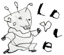 (E)Warm ,Fuzzy,Wacky, Cute,  it  is  Gi. sticker #7043471