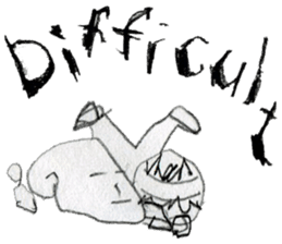 (E)Warm ,Fuzzy,Wacky, Cute, it is Gi. sticker #7043482