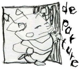 (E)Warm ,Fuzzy,Wacky, Cute, it is Gi. sticker #7043484