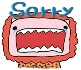 Small zebra lion sticker #7043670