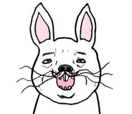 ugly Rabbits sticker #7043850