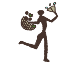 Cave painting (Thai) sticker #7043933