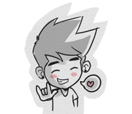 Ton-Mai " Hit on " Paper Ver. sticker #7044103