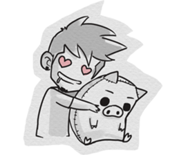 Ton-Mai " Hit on " Paper Ver. sticker #7044124