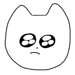 kitty with sparkling eyes