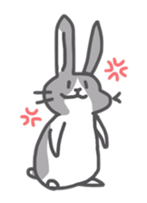 kamyu's rabbit stickers sticker #7045570
