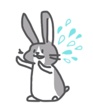 kamyu's rabbit stickers sticker #7045581