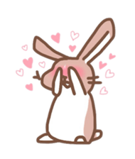 kamyu's rabbit stickers sticker #7045584