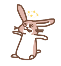 kamyu's rabbit stickers sticker #7045591