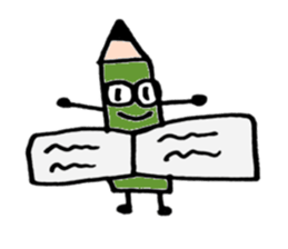 Pencil our spring-chan sticker #7045773