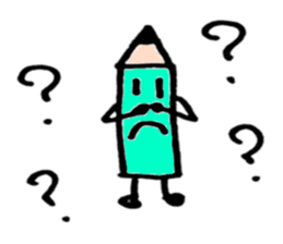 Pencil our spring-chan sticker #7045796