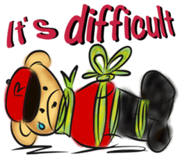 Rossy the working bears I sticker #7047210